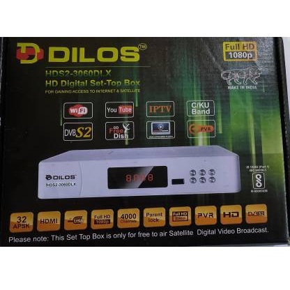 Dilos HDS2-3060DLX Free To Air Set Top Box