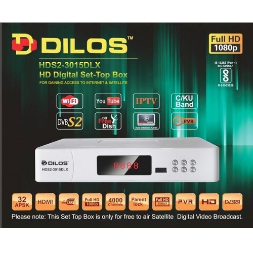 Dilos HDS2-3015DLX Free To Air Set Top Box