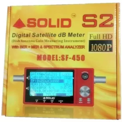 Solid SF-450 Digital Satellite DB Meter