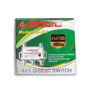 SOLID SD-417 DiSEqC Switch – 4in1